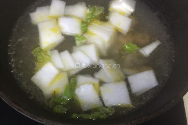 冬瓜虾仁汤的做法图解5