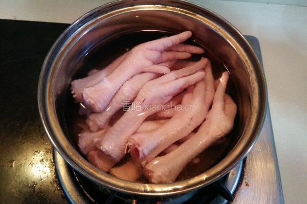 红烧鸡爪的做法图解4