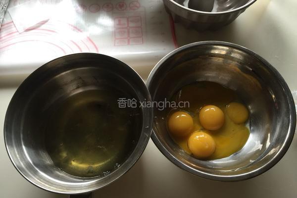 淡奶油戚风蛋糕的做法图解1