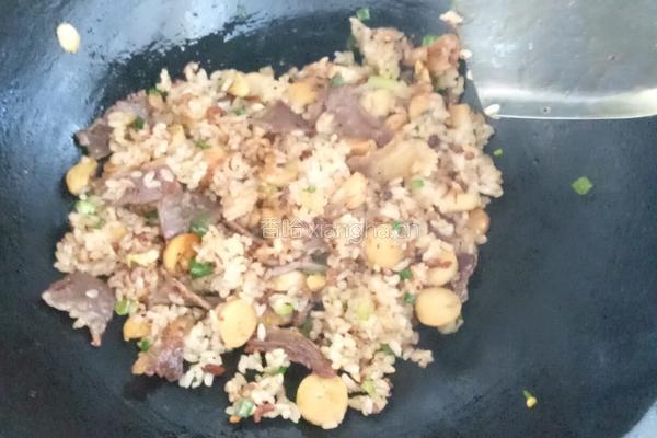 葱花蛋包炒饭的做法图解5