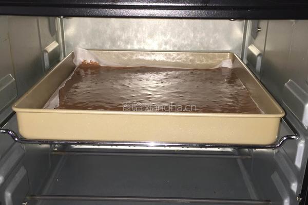 可可奶油方蛋糕的做法图解9