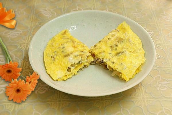 榨菜煎鸡蛋的做法图解5