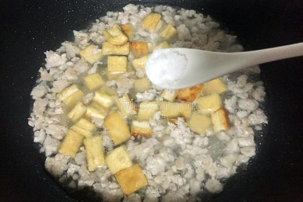 肉末豆腐的做法图解8