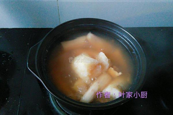 淮山煲鱿鱼的做法图解5