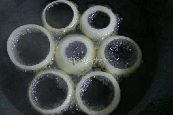洋葱圈鸡蛋小饼的做法图解5