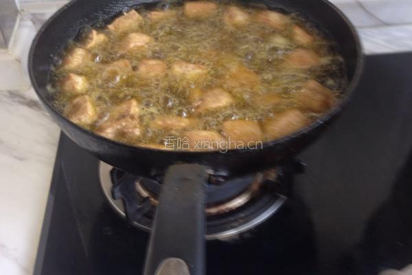 油炸豆腐的做法图解5