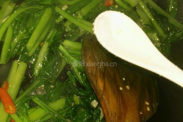 炒小青菜的做法图解6