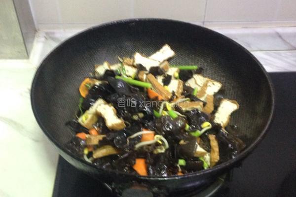 炒合菜的做法图解4