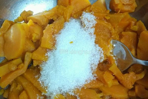 南瓜糯米饼的做法图解6