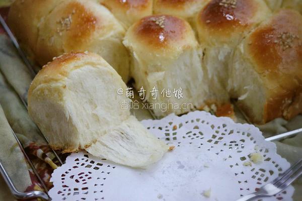 炼奶椰蓉小餐包的做法图解19