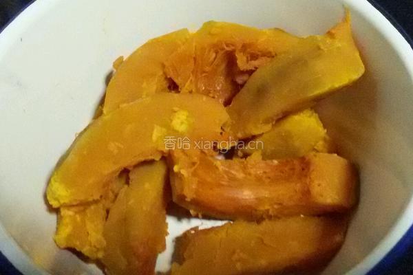 香煎南瓜饼的做法图解1