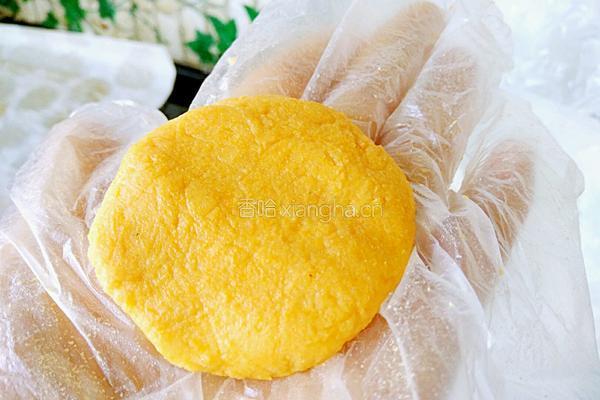 椰香南瓜饼（烤箱版）的做法图解7