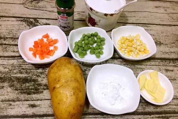 田园土豆球的做法图解1