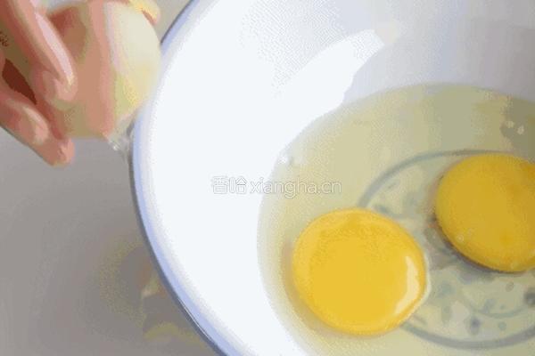 香煎鸡蛋肉饼的做法图解3