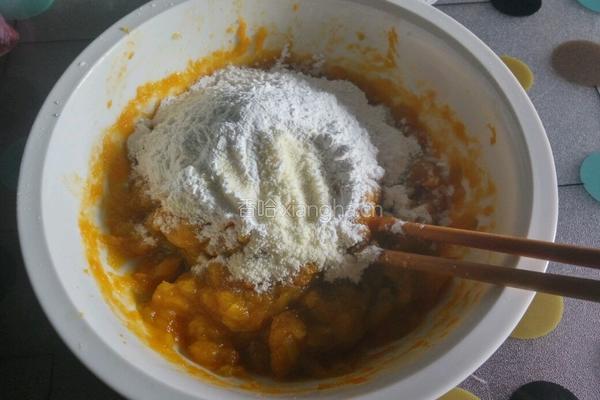 金钱南瓜饼的做法图解4