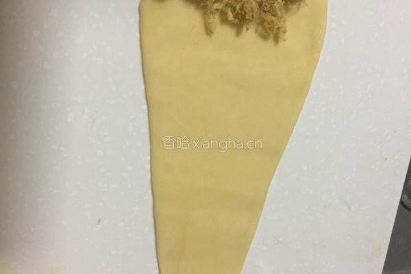 肉松牛角包的做法图解11