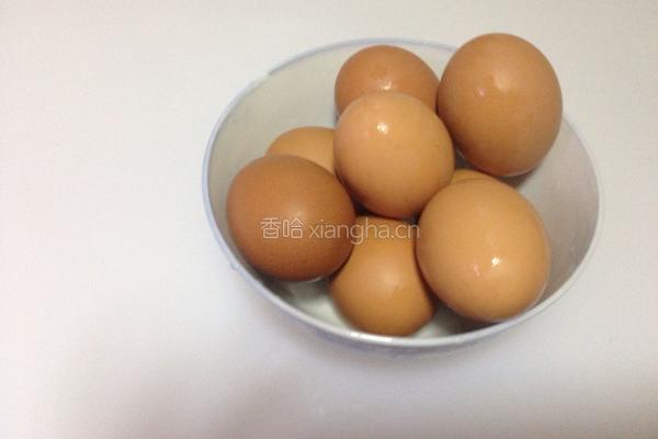 铁观音煮鸡蛋的做法图解1