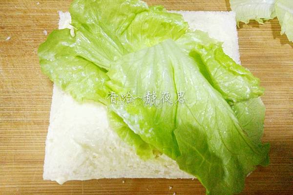 简易三明治的做法图解11