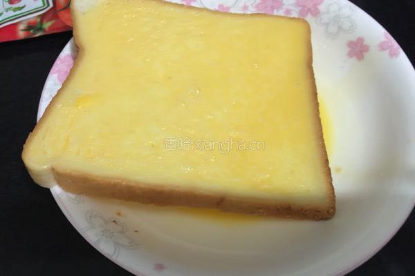 油煎土司的做法图解2