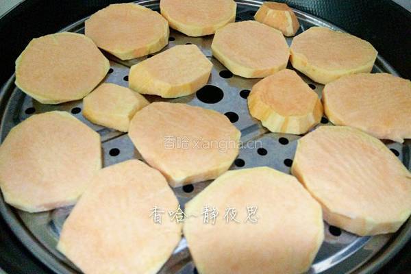 黑芝麻红薯饼（烤箱版）的做法图解3