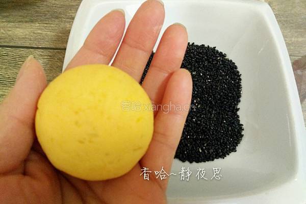 黑芝麻红薯饼（烤箱版）的做法图解9