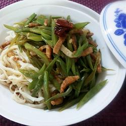 扁豆汆面的做法[图]