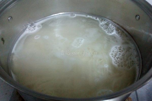 扁豆汆面的做法图解15