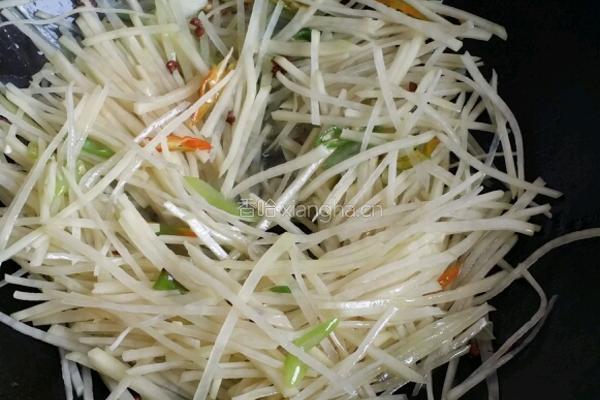 清炒土豆丝的做法图解3