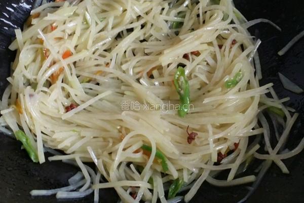 清炒土豆丝的做法图解5