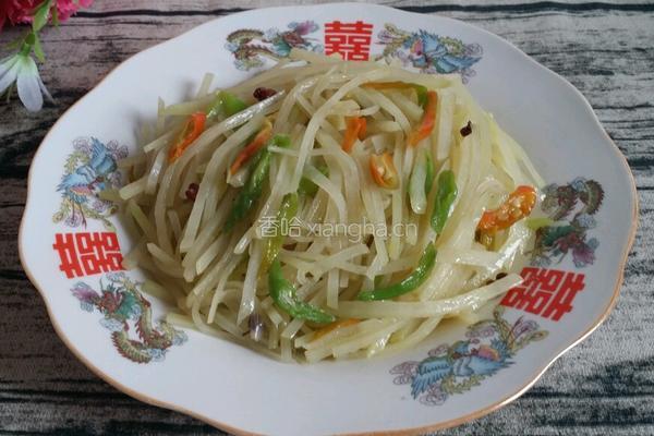 清炒土豆丝的做法图解7