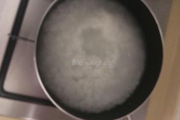 猪肝瘦肉粥。的做法图解3