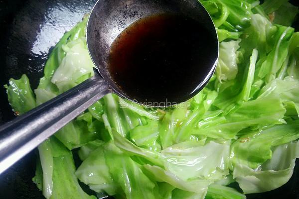 糖醋包菜的做法图解12
