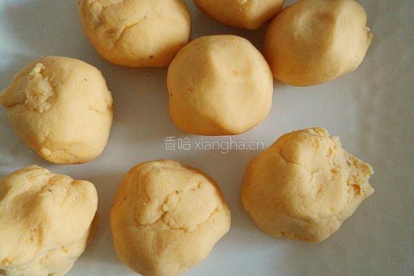 红薯芝麻饼的做法图解5