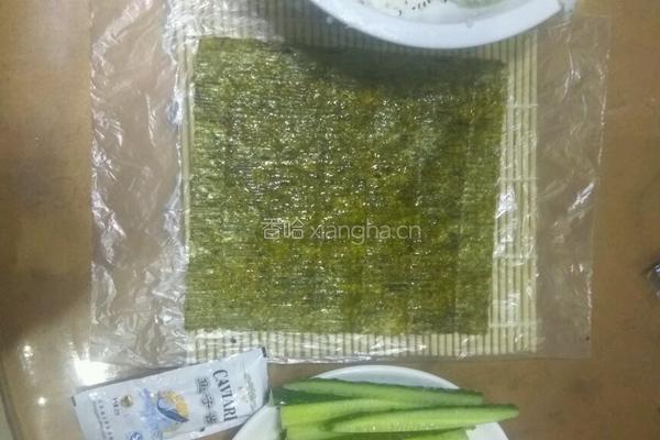 自制寿司卷的做法图解4