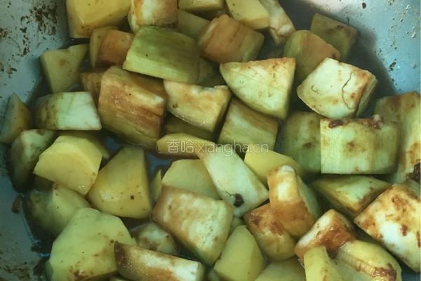 土豆茄子酱的做法图解6