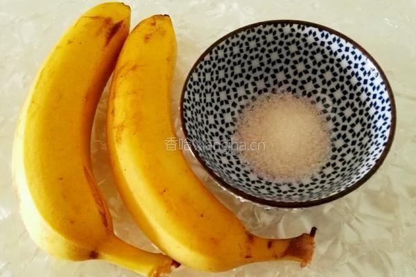 烤香蕉片的做法图解1