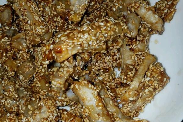 芝麻香芋的做法图解7