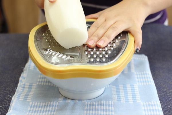 萝卜丝肉丸的做法图解2