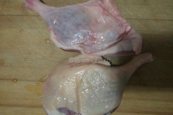 可乐鸭腿的做法图解1
