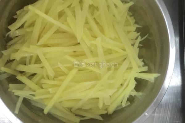 凉拌土豆丝的做法图解3