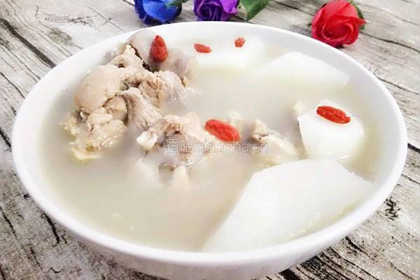 白萝卜炖大骨头的做法图解12