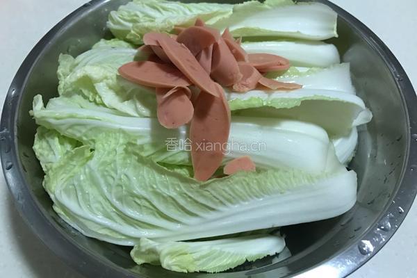 简易上汤娃娃菜的做法图解3
