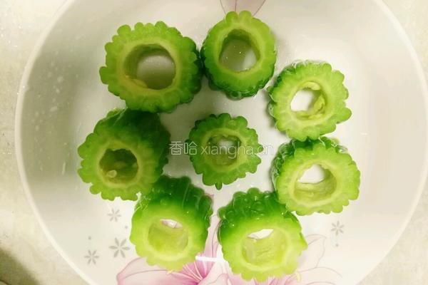 苦瓜酿肉的做法图解5