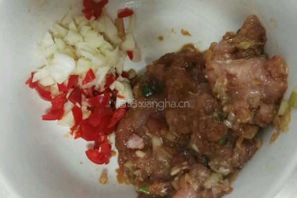 清蒸肉末金针菇的做法图解2