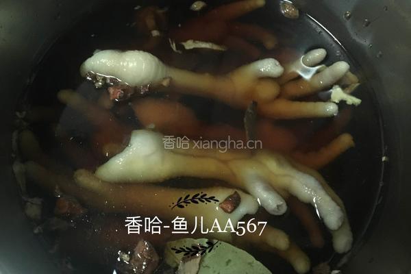 酱鸡手的做法图解4