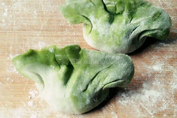 翡翠白菜饺子的做法图解15
