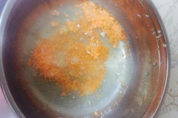 白菜芹菜胡萝卜肉馅包子的做法图解2