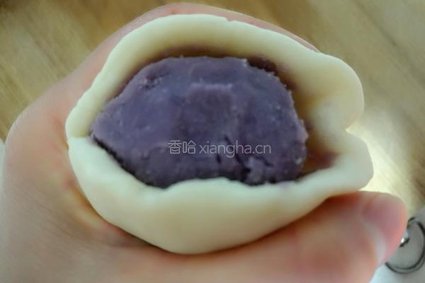 香芋梅花酥的做法图解18