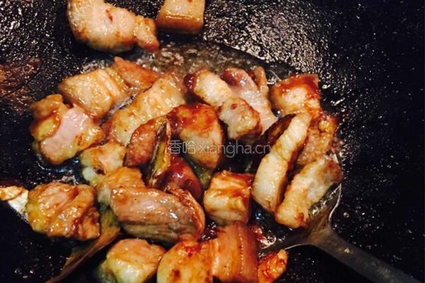 黑腐竹红烧肉的做法图解8