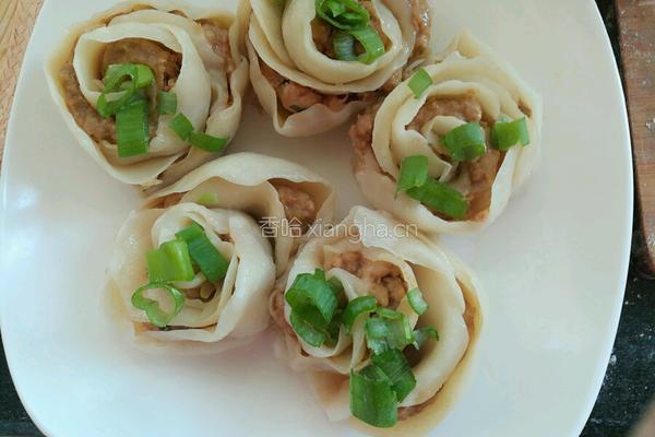 玫瑰花煎饺的做法图解11